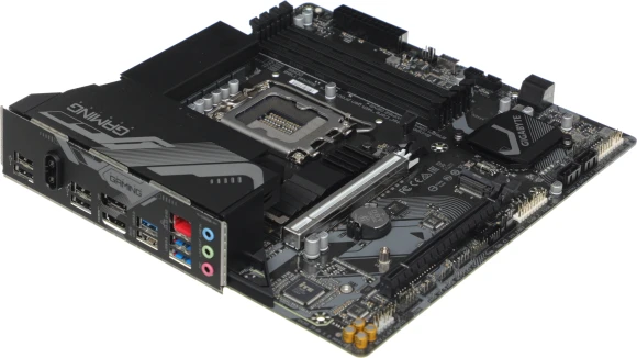 Материнская плата Gigabyte B760M GAMING X WIFI6E GEN5 Soc-1700 Intel B760 4xDDR5 mATX AC`97 8ch(7.1) 2.5Gg RAID+HDMI+DP