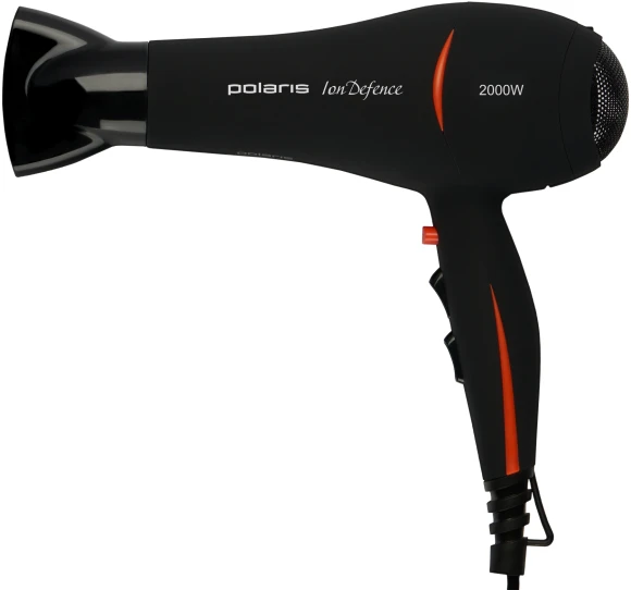 Фен Polaris PHD 2077i 2000Вт красный/черный