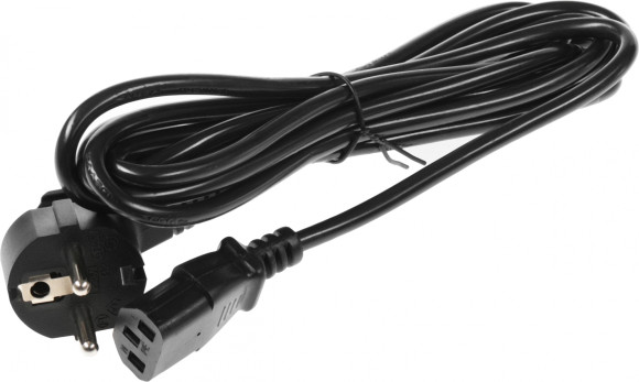 Кабель Ningbo AN23-1000-3 Евровилка IEC C13 3м черный Кабель Ningbo AN23-1000-3 Евровилка IEC C13 3м черный