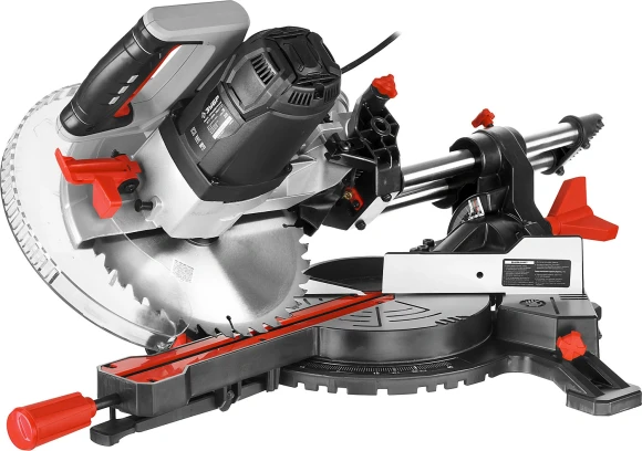 Торцовочная пила Зубр ЗПТ-255-1800 ПЛ 1800Вт 5000об/мин d=255мм