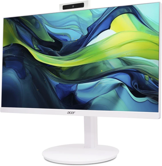 Моноблок Acer Aspire C27-1E13U7UNH 27" Full HD i7 1355U (1.7) 16Gb SSD512Gb Iris Xe CR Eshell GbitEth WiFi BT 90W клавиатура мышь Cam белый 1920x1080