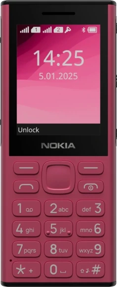 Мобильный телефон Nokia TA-1704 130 DS красный моноблок 2Sim 2.4" 240x230 GSM900/1800 Protect MP3 FM microSD max32Gb