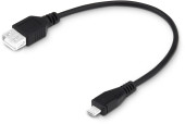 Кабель OTG Buro USB (f)-micro USB (m) 0.2м черный Кабель OTG Buro USB (f)-micro USB (m) 0.2м черный