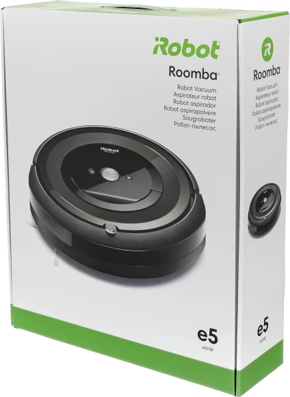 Пылесос-робот Irobot Roomba e5 серый/черный Пылесос-робот Irobot Roomba e5 серый/черный