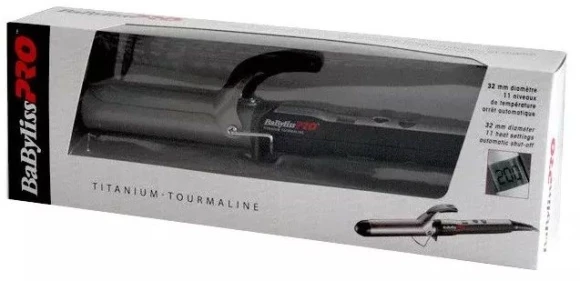 Щипцы Babyliss Pro BAB2274TTE 46Вт черный макс.темп.:200С покрытие:титаново-турмалиновое