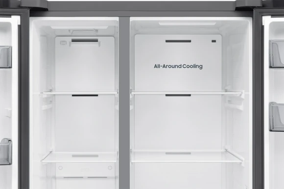 Холодильник Samsung RS70F65QETEO 2-хкамерн. серебристый инвертер