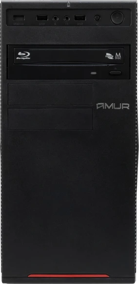 ПК Amur Нарвал A5A12 MT Ryzen 5 5600G (3.9) 16Gb SSD512Gb Vega 7 FreeDOS GbitEth 400W мышь клавиатура черный (RUS) (2146964)