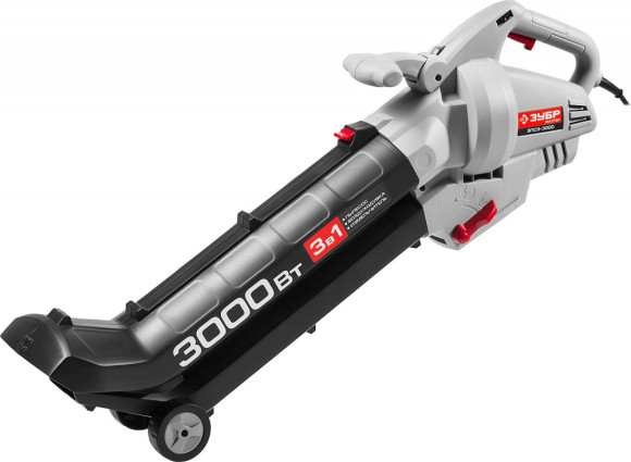 Воздуходувка Зубр ЗПСЭ-3000 3000Вт пит.:от сети серый/черный Воздуходувка Зубр ЗПСЭ-3000 3000Вт пит.:от сети серый/черный