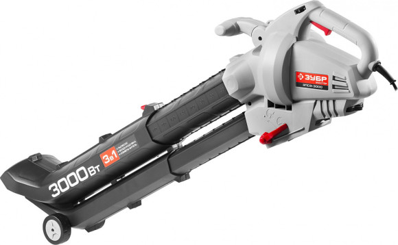 Воздуходувка Зубр ЗПСЭ-3000 3000Вт пит.:от сети серый/черный Воздуходувка Зубр ЗПСЭ-3000 3000Вт пит.:от сети серый/черный