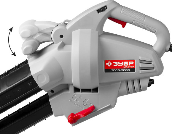 Воздуходувка Зубр ЗПСЭ-3000 3000Вт пит.:от сети серый/черный Воздуходувка Зубр ЗПСЭ-3000 3000Вт пит.:от сети серый/черный