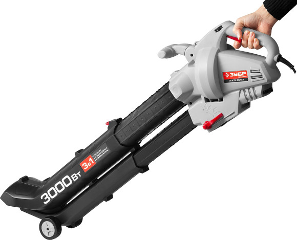 Воздуходувка Зубр ЗПСЭ-3000 3000Вт пит.:от сети серый/черный Воздуходувка Зубр ЗПСЭ-3000 3000Вт пит.:от сети серый/черный