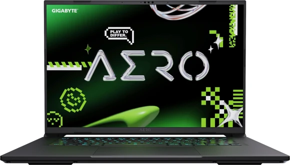 Ноутбук Gigabyte Aero X16 1VH Ryzen AI 7 350 32Gb SSD1Tb NVIDIA GeForce RTX5060 8Gb 16" IPS WQXGA (2560x1600) без ОС grey WiFi BT Cam (1VH93KZC64AD)