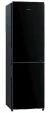 Холодильник Hitachi R-BG410PUC6 GBK 2-хкамерн. черный стекло инвертер