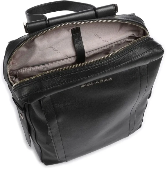 Рюкзак женский Piquadro Circle CA4576W92/N черный кожа Рюкзак женский Piquadro Circle CA4576W92/N черный кожа