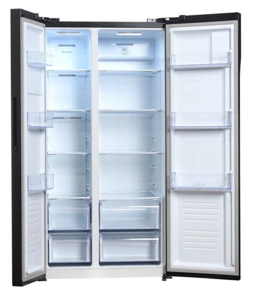 Холодильник Hyundai CS5003F 2-хкамерн. черная сталь инвертер Холодильник Hyundai CS5003F 2-хкамерн. черная сталь инвертер