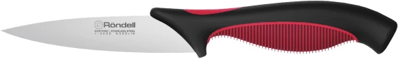 Набор ножей кухон. Rondell Arsenale RD-1891 компл.:4предм. разд.дос. черный/бордовый блистер