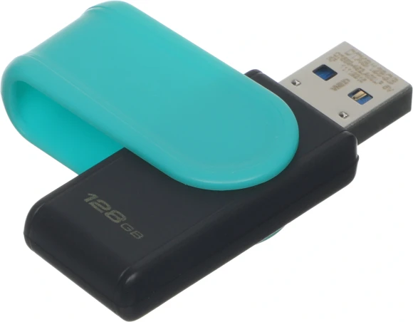 Флеш Диск Kingston 128GB DataTraveler Exodia S DTXS/128GB USB3.0 бирюзовый/черный Флеш Диск Kingston 128GB DataTraveler Exodia S DTXS/128GB USB3.0 бирюзовый/черный