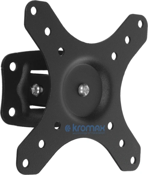 Кронштейн для телевизора Kromax GALACTIC-1 new черный 15"-32" макс.20кг настенный поворот и наклон