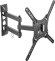 Кронштейн для телевизора Ultramounts UM870 черный 23"-55" макс.30кг настенный поворот и наклон Кронштейн для телевизора Ultramounts UM870 черный 23"-55" макс.30кг настенный поворот и наклон