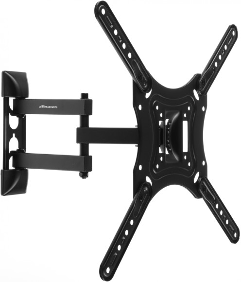 Кронштейн для телевизора Ultramounts UM870 черный 23"-55" макс.30кг настенный поворот и наклон Кронштейн для телевизора Ultramounts UM870 черный 23"-55" макс.30кг настенный поворот и наклон
