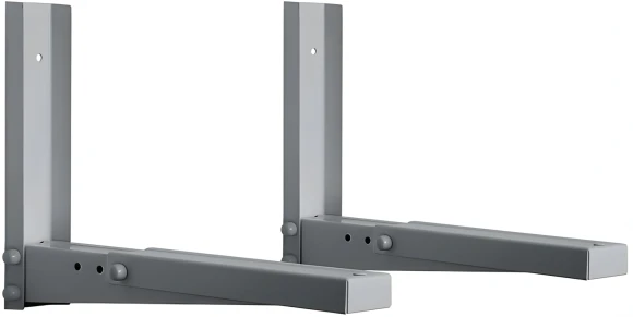 Кронштейн для СВЧ Holder MWS-2002 металлик макс.40кг настенный фиксированный Кронштейн для СВЧ Holder MWS-2002 металлик макс.40кг настенный фиксированный