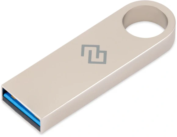 Флеш Диск Digma 64GB DRIVE3 DGFUL064A30SR USB3.0 серебристый