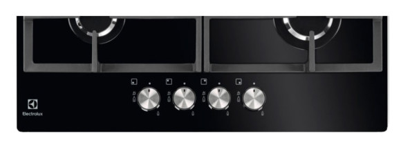 Газовая варочная поверхность Electrolux KGG6426K черный