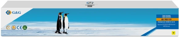 Картридж лазерный G&G GG-TK8115Y желтый (6000стр.) для Kyocera Mita Ecosys M8124cidn/M8130cidn