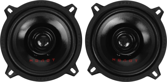 Колонки автомобильные Ural Молот АС-М130 (без решетки) 120Вт 92дБ 4Ом 13см (5дюйм) (ком.:2кол.) широкополосные однополосные Колонки автомобильные Ural Молот АС-М130 (без решетки) 120Вт 92дБ 4Ом 13см (5дюйм) (ком.:2кол.) широкополосные однополосные