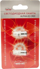 Лампа автомобильная ксеноновая Sho-Me D1S-5000K D1S 12В 35Вт (упак.:2шт) 5000K