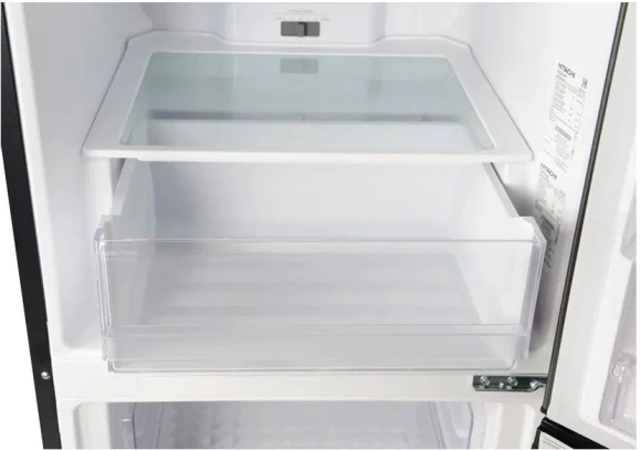 Холодильник Hitachi R-B410PUC6 BBK 2-хкамерн. черный глянц. инвертер