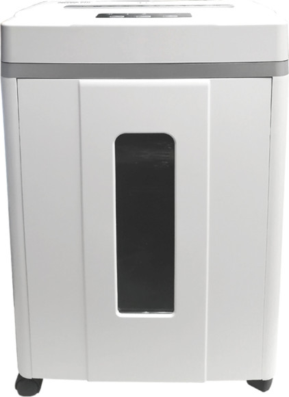Шредер Office Kit S200TS 0,8x2 белый (секр.P-7) фрагменты 6лист. 25лтр. скобы пл.карты CD