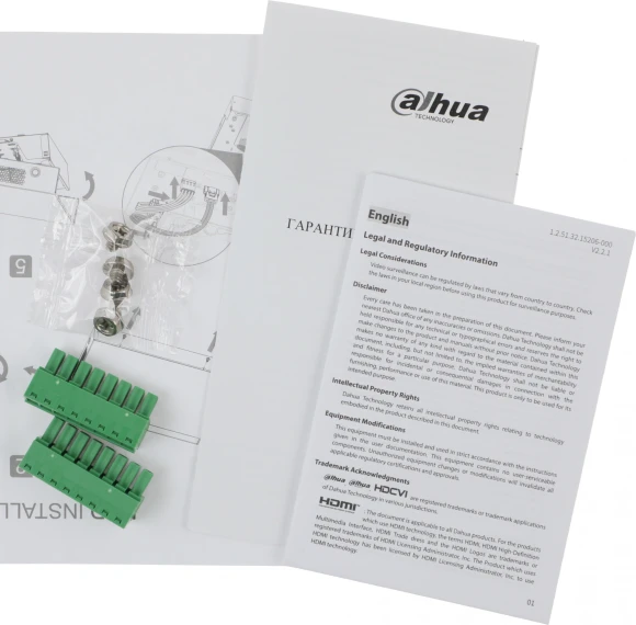 Видеорегистратор Dahua DH-XVR5108HE-I3