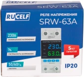 Стабилизатор напряжения Rucelf SRW-30A 3.68кВА однофазный белый