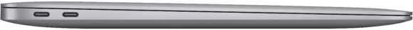 Ноутбук Apple MacBook Air A2337 M1 8 core 8Gb SSD256Gb/7 core GPU 13.3" IPS (2560x1600) macOS grey space WiFi BT Cam (MGN63CH/A)