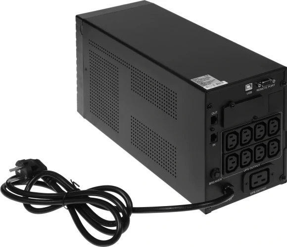 Источник бесперебойного питания Powercom Smart King Pro+ SPT-2000-II LCD 1600Вт 2000ВА черный