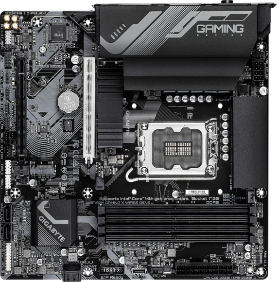 Материнская плата Biostar H610MHD D5 Soc-1700 Intel H610 mATX AC`97 8ch(7.1) GbLAN RAID+DVI+HDMI