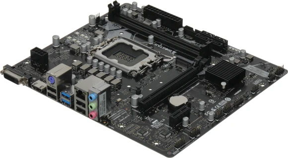 Материнская плата Biostar H610MHD D5 Soc-1700 Intel H610 2xDDR5 mATX AC`97 8ch(7.1) GbLAN+DVI+HDMI