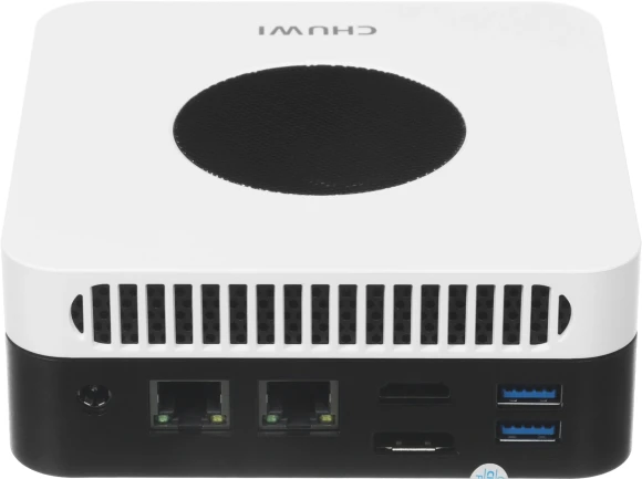 Неттоп Chuwi LarkBox X i3 1220P (1.5) 8Gb SSD256Gb UHDG Windows 11 Pro 2xGbitEth WiFi BT 65W черный/белый