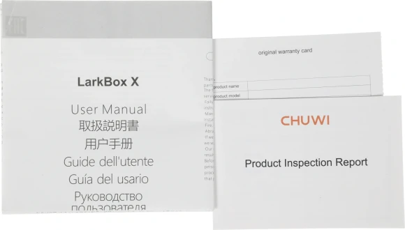 Неттоп Chuwi LarkBox X i3 1220P (1.5) 8Gb SSD256Gb UHDG Windows 11 Pro 2xGbitEth WiFi BT 65W черный/белый