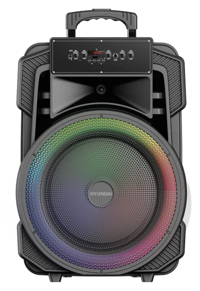 Минисистема Hyundai H-MC1295 черный 35Вт FM USB BT micro SD