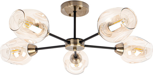 Люстра Hiper H195-2 потолоч. хром