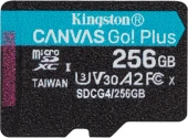 Флеш карта microSDXC 256GB Kingston SDCG4/256GBSP Canvas Go! Plus V10 A2 w/o adapter Флеш карта microSDXC 256GB Kingston SDCG4/256GBSP Canvas Go! Plus V10 A2 w/o adapter