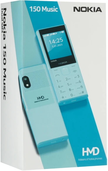 Мобильный телефон Nokia TA-1716 150 DS фиолетовый моноблок 2Sim 2.4" 240x320 Series 30+ GSM900/1800 Protect MP3 microSD max32Gb