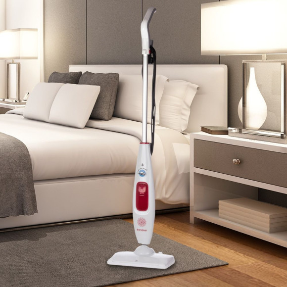 Швабра паровая Endever Odyssey Q-606 1700Вт белый/красный