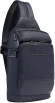 Рюкзак слинг мужской Piquadro Philip CA6790W136/BLU синий кожа