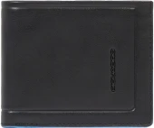 Кошелек мужской Piquadro Atlas PU3891S138R/N черный натур.кожа Кошелек мужской Piquadro Atlas PU3891S138R/N черный натур.кожа