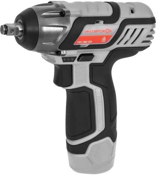 Гайковерт Интерскол ГАУ-100/12Э аккум. патрон:квад.3/8" (807.0.0.70)
