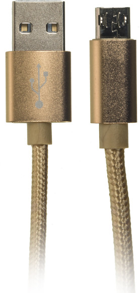 Кабель Buro Braided BHP RET MICUSB-BR USB (m)-micro USB (m) 1м золотистый Кабель Buro Braided BHP RET MICUSB-BR USB (m)-micro USB (m) 1м золотистый