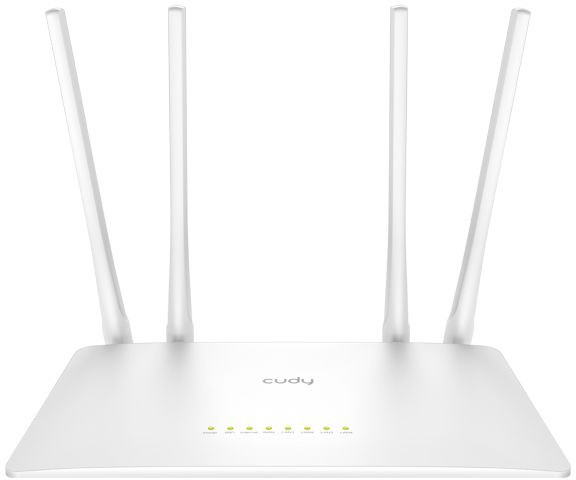 Роутер беспроводной Cudy WR1200 AC1200 10/100BASE-TX белый